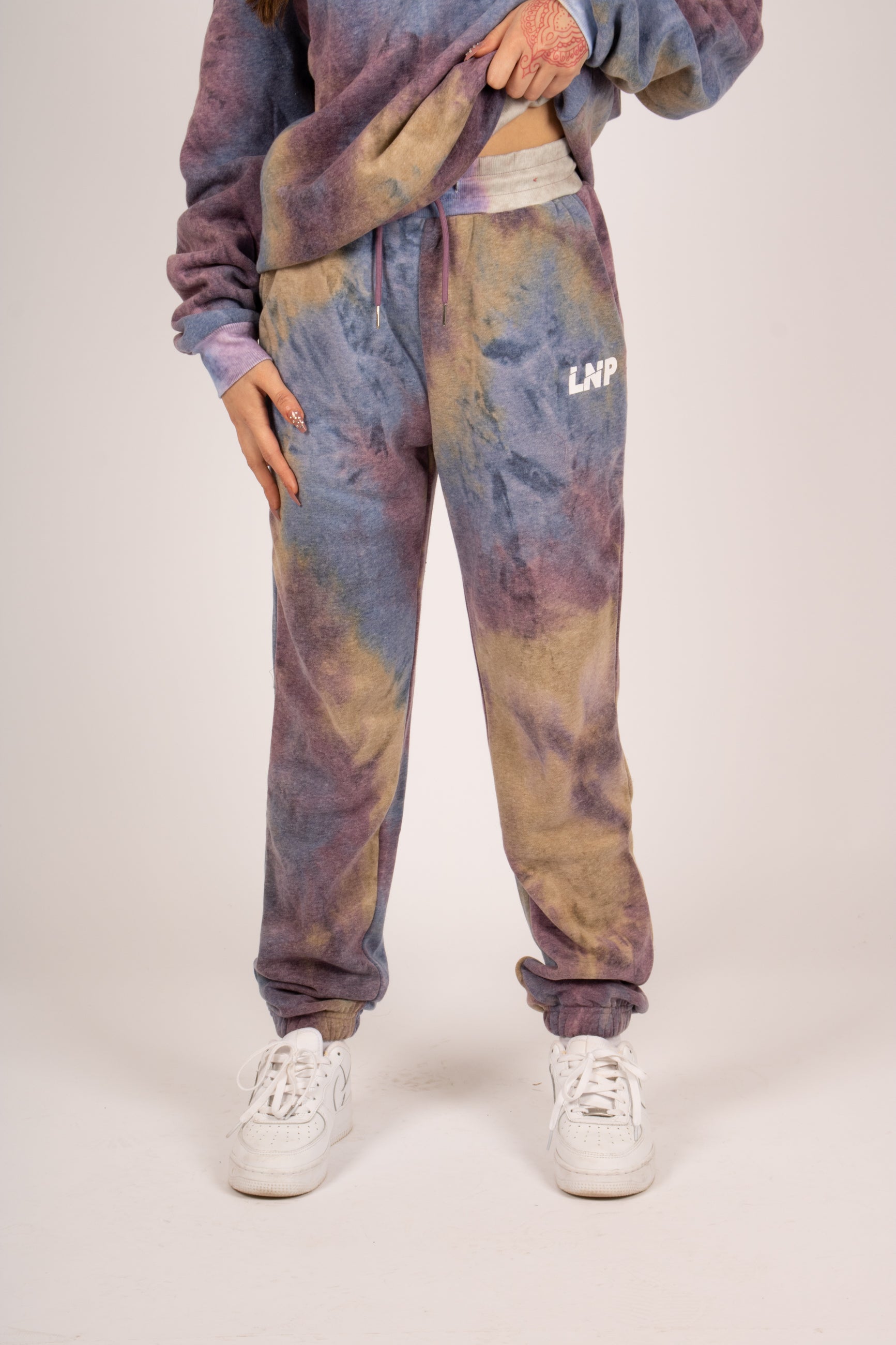 Lilac tie dye discount joggers