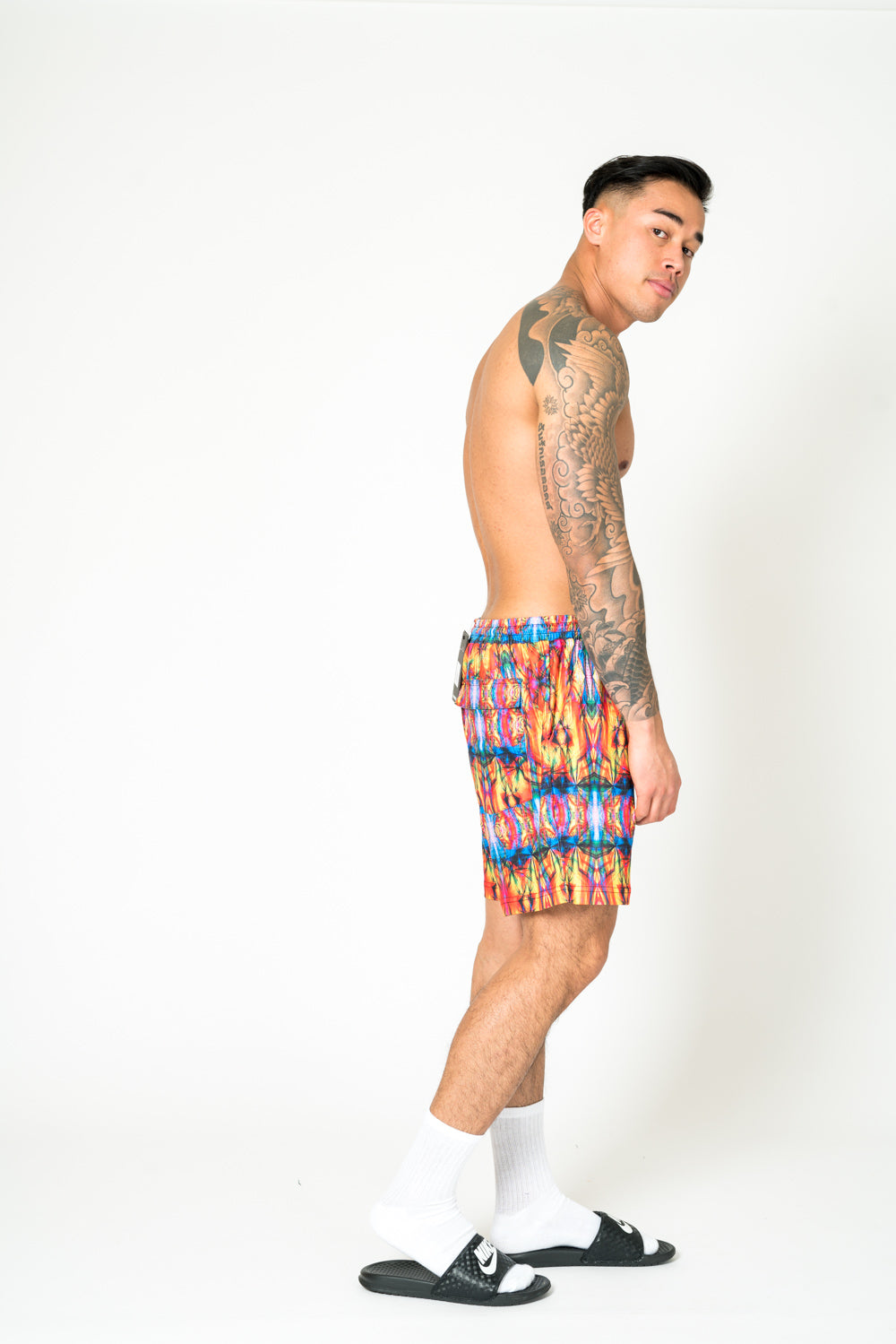 送料無料商品激安 ranor ラナー TIE DYEING MIDDLE SHORTS MINT | www