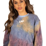 Purple Tie Dye Sweater