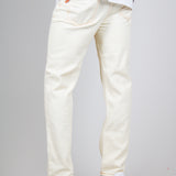 Ecru Straight Leg Carpenter Jean