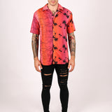 Cuba Hawaiian Resort Shirt With Split Print