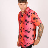 Cuba Hawaiian Resort Shirt With Split Print