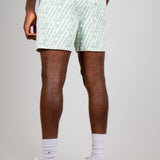 Jacquard Print Knitted Shorts