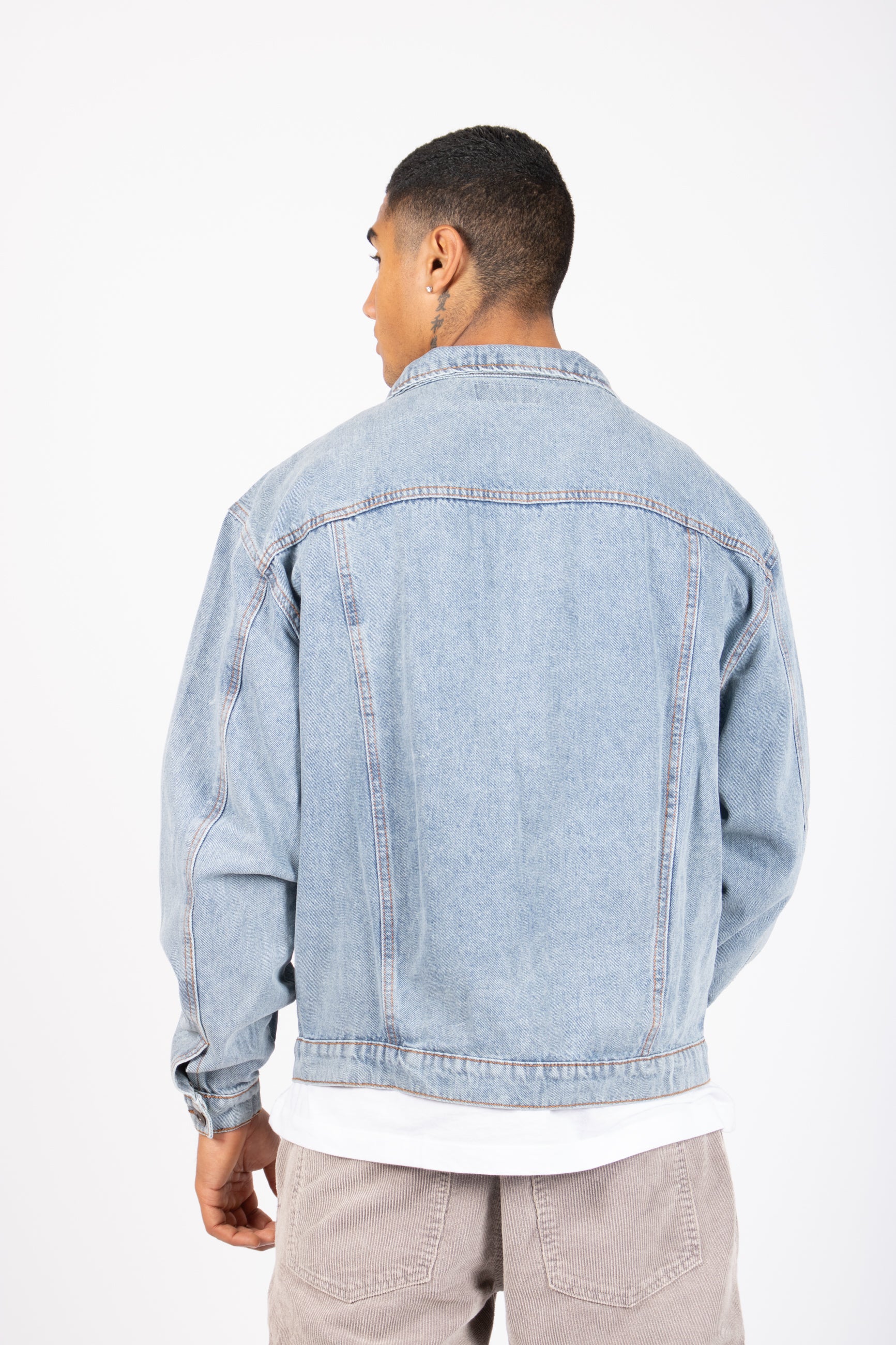 Oversized vintage outlet denim jacket