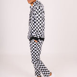 Checkered Hoodie & Joggers