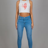 Back To Basics Skinny Jeans Made From Recycled Plastic Bottles And Organic Cotton Indigo