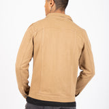 Norton Denim Jacket In Tan