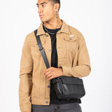 Norton Denim Jacket In Tan