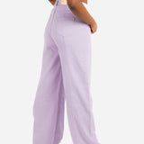 Cairo Wide Leg Jeans In Lilac