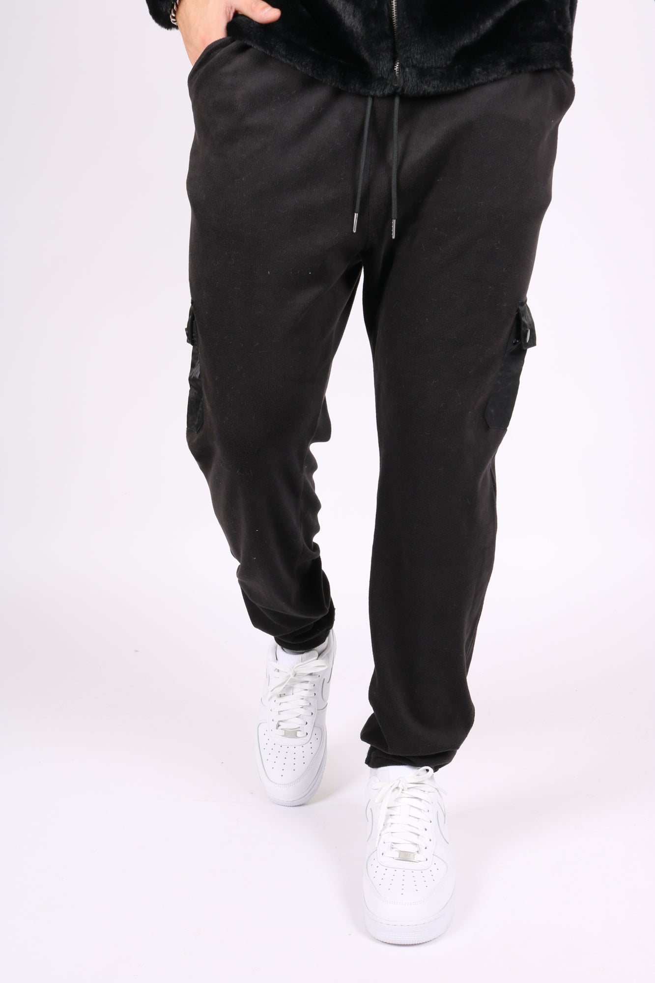 Buy Black Utility Cotton Rich Cargo Utility Joggers from the Next UK online  shop