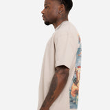 Oversized Stone T-Shirt "Eternal Paradise" Back Print