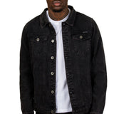 Norton Washed Black Classic Denim Jacket