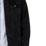 Norton Washed Black Classic Denim Jacket