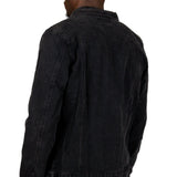 Norton Washed Black Classic Denim Jacket