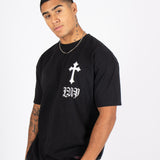 only-the-blessed-cross-tshirt