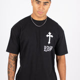 only-the-blessed-cross-tshirt