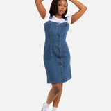 Skye Vintage Denim Pinnafore