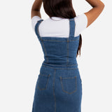 Skye Vintage Denim Pinnafore