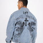 only-the-blessed-printed-denim-jacket