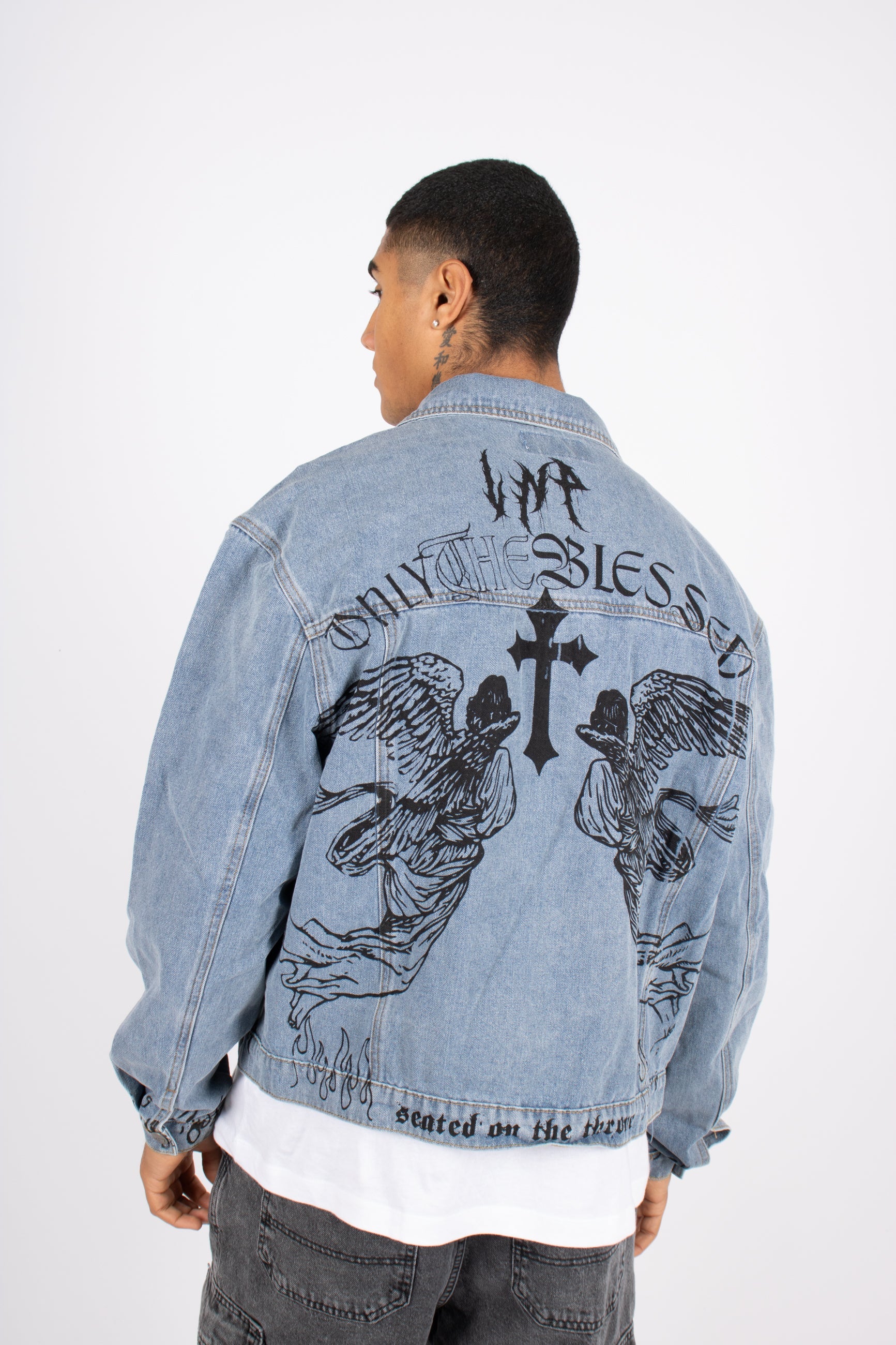 only-the-blessed-printed-denim-jacket