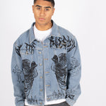 only-the-blessed-printed-denim-jacket