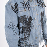 only-the-blessed-printed-denim-jacket