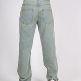 FAE Dirty Bleach High Waist Leg Jeans