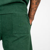 Acid Forest Green Recycled Relaxed Straight Leg Jogger