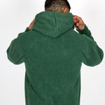 Acid Forest Green Recycled Essential Hoodie