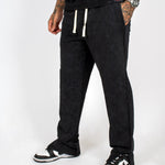 Acid Black Recycled Relaxed Straight Leg Jogger