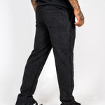 Acid Black Recycled Relaxed Straight Leg Jogger