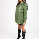 green-long-sleeve-rebel-cross-edgy-style