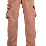 Blush Pink Corduroy Utility Cargo