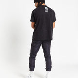 Black Navy Nylon Cargo