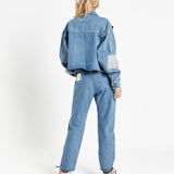 Vagabond Patchwork Mom Relaxed Jean