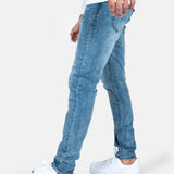 Logan Clean Skinny Jeans in Vintage Wash Denim