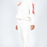 Unisex Territory Jogger In Off White