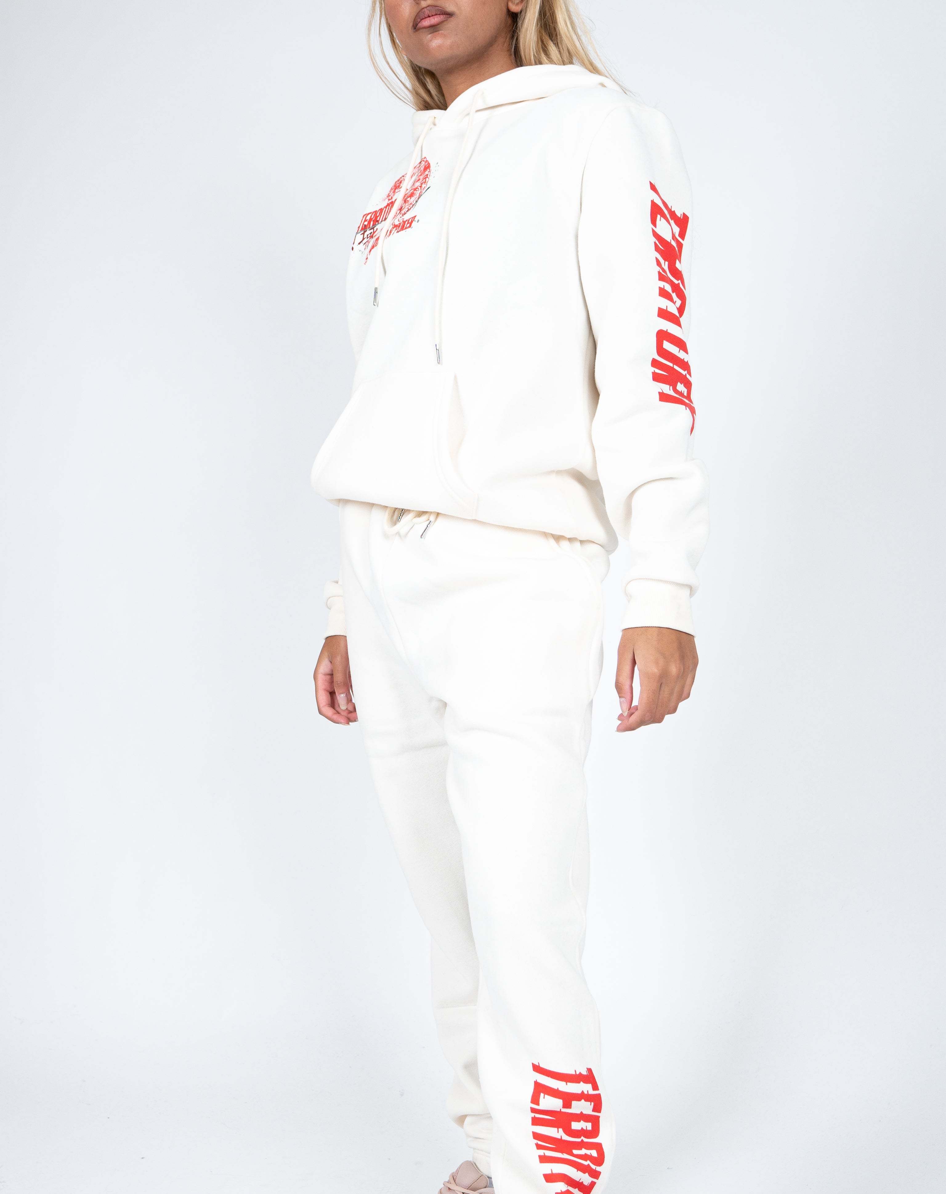 Unisex Territory Jogger In Off White