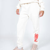 Unisex Territory Jogger In Off White