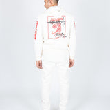 Unisex Territory Jogger In Off White