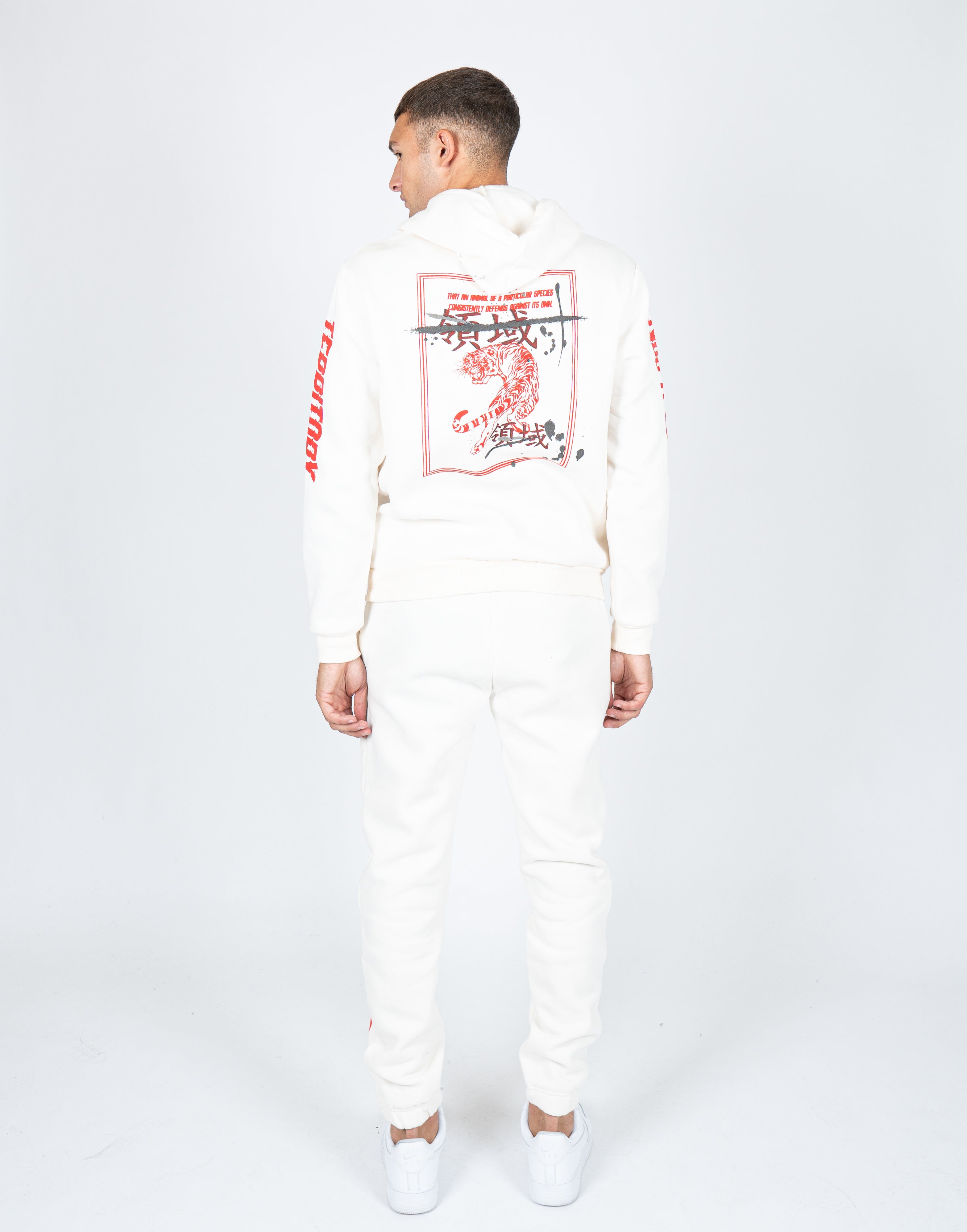 Unisex Territory Jogger In Off White