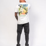 Havana Club Tennis Printed White T-Shirt