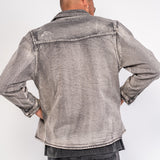 Washed Grey Shacket